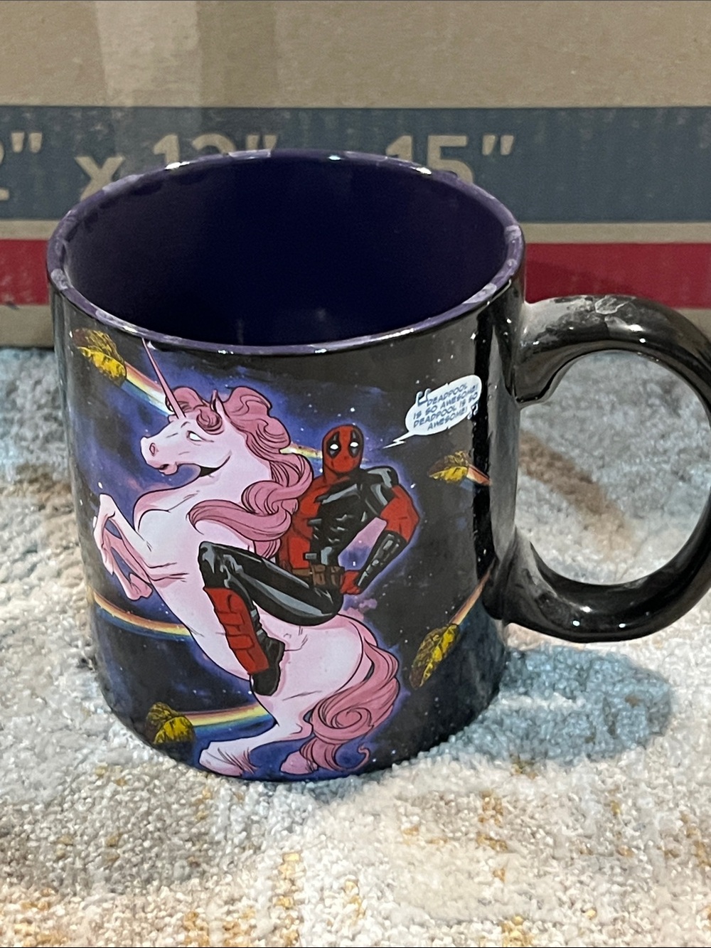 Deadpool Unicorn Ceramic Coffee Mug - marvel z28